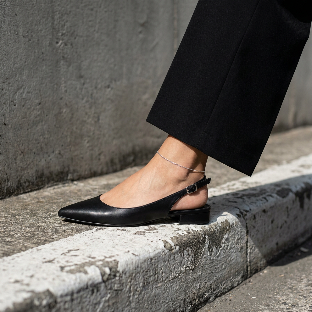 Adelphie | Comfort Slingback Flats