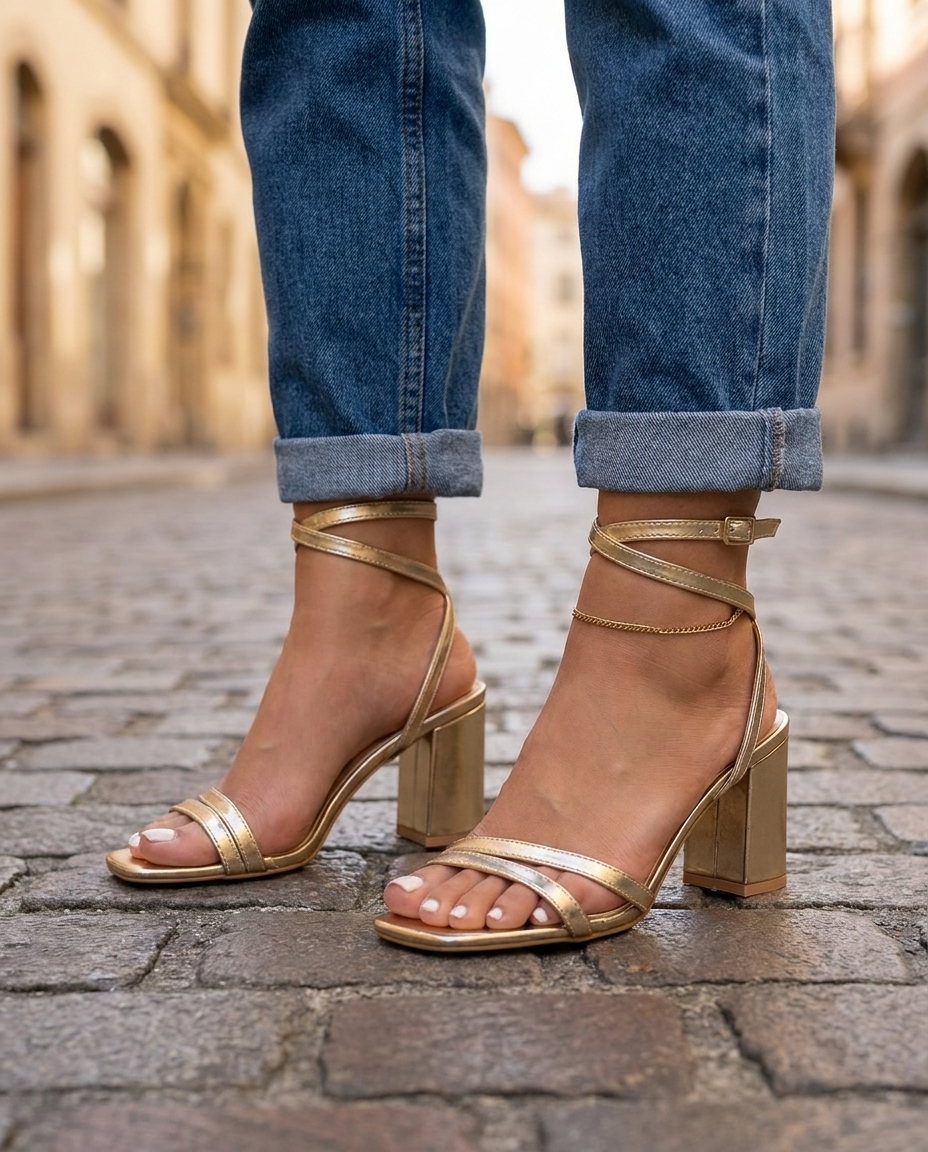 Sofia | Comfort Block Heel Sandals