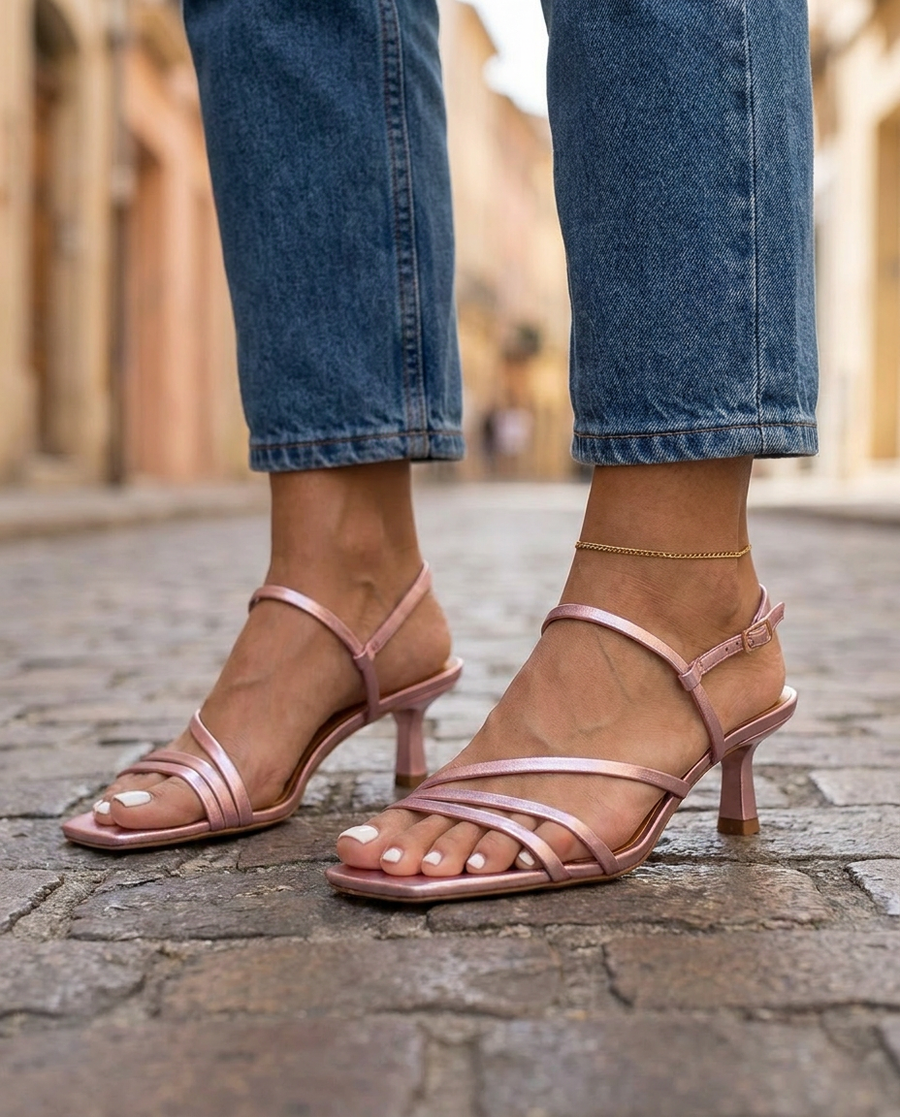 Calandra | Comfort Kitten Heels