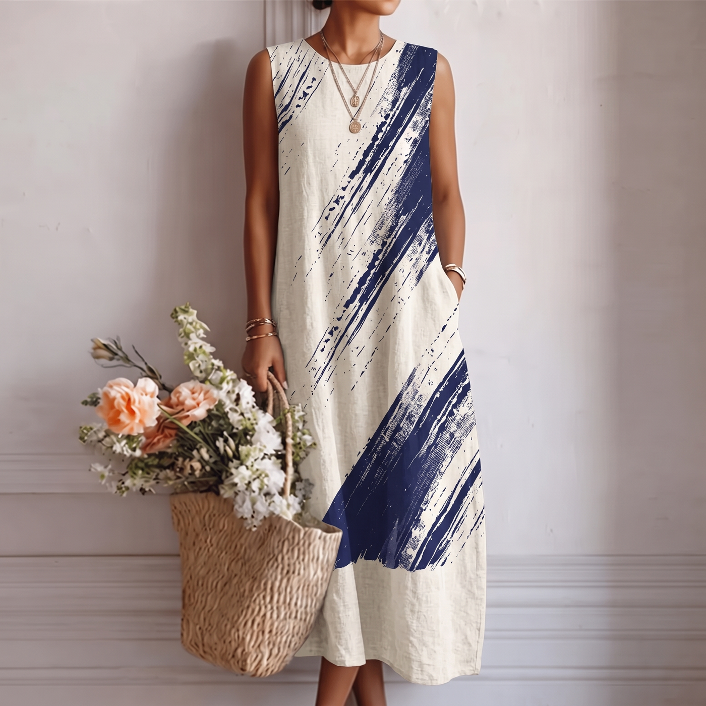 Elena | Elegant Midi Dress