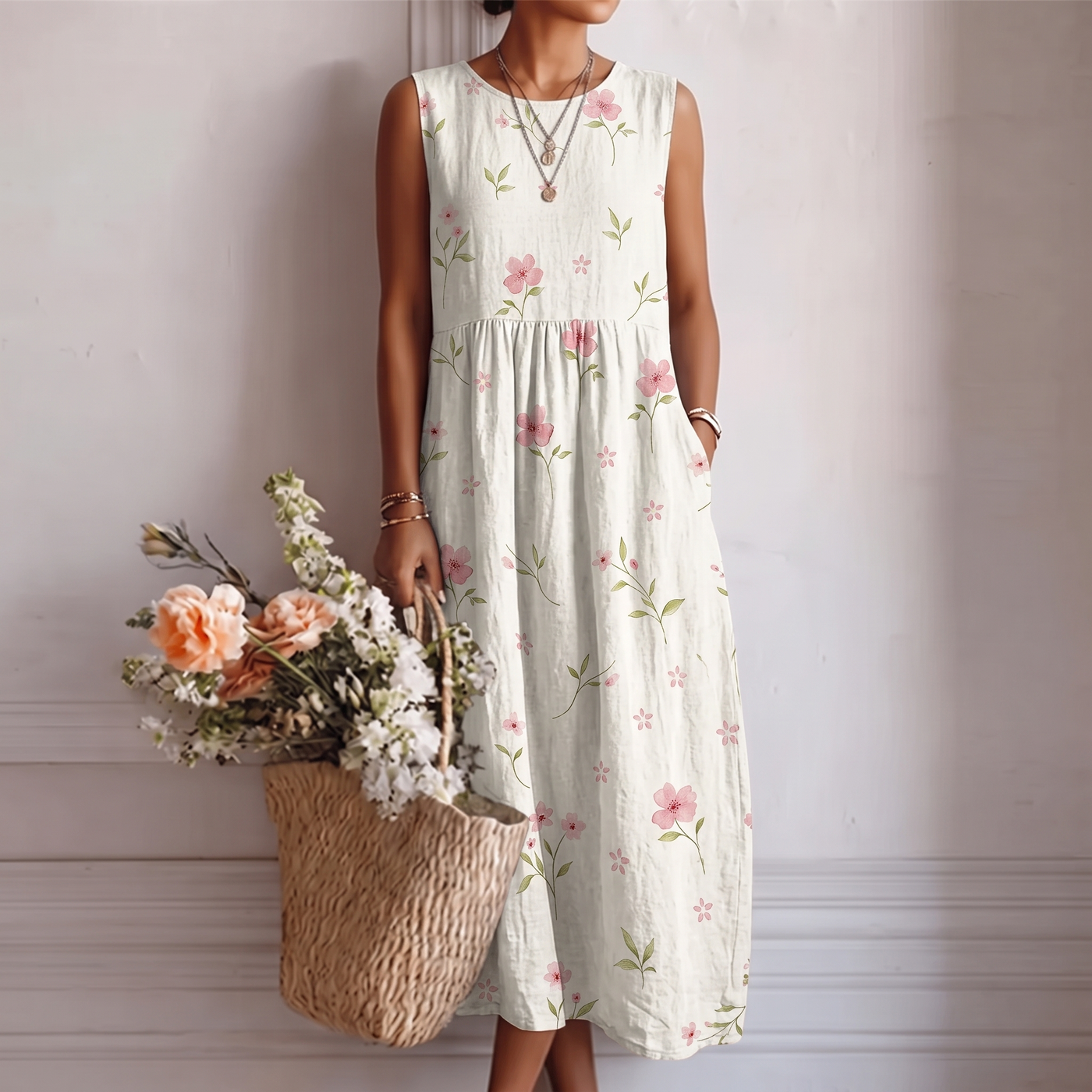 Elisa | Everyday Midi Dress