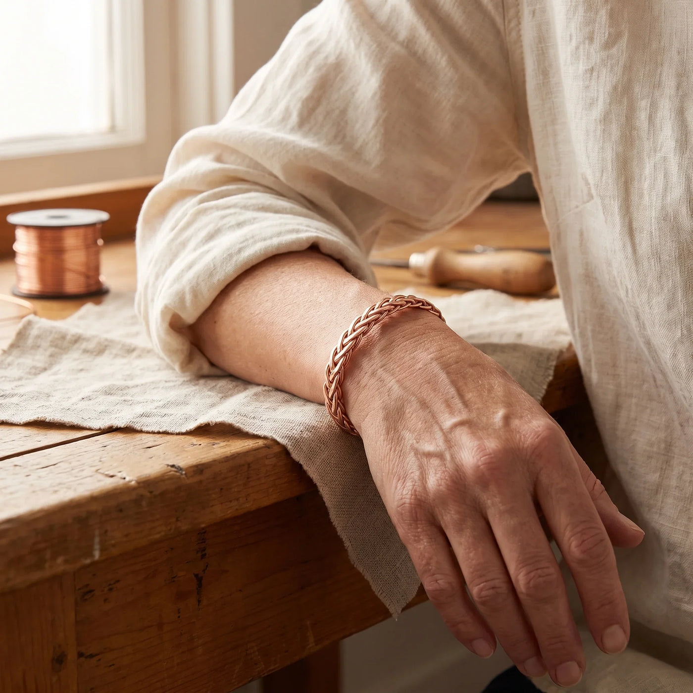 Bramble Copper Bracelet