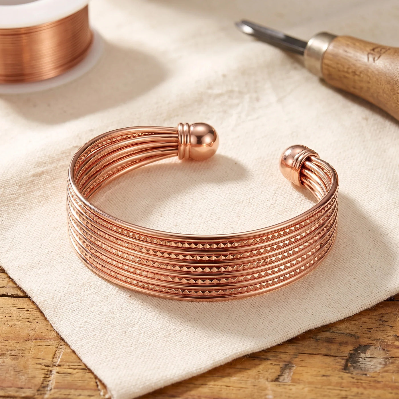 Swift Copper Bracelet