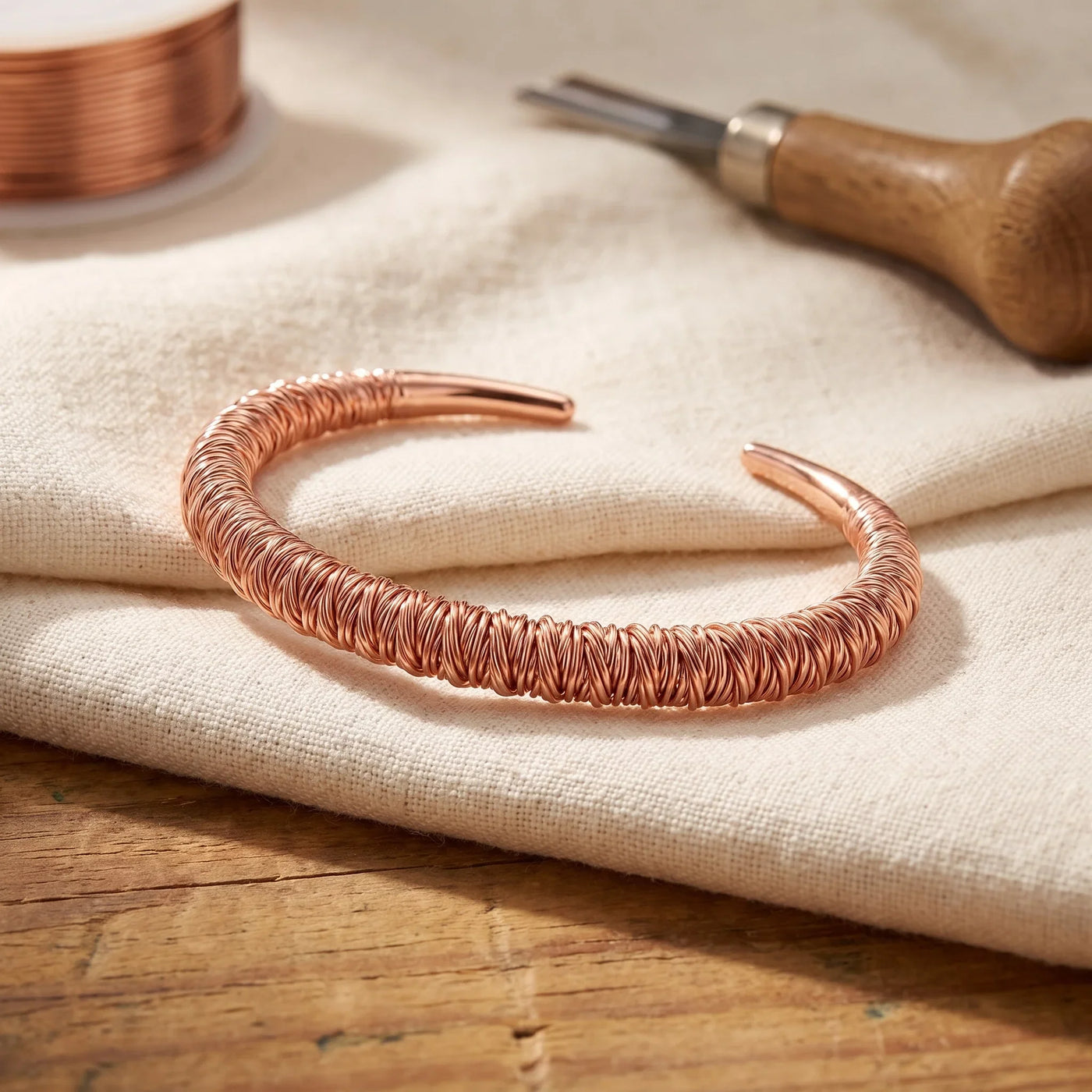 Fjord Copper Bracelet