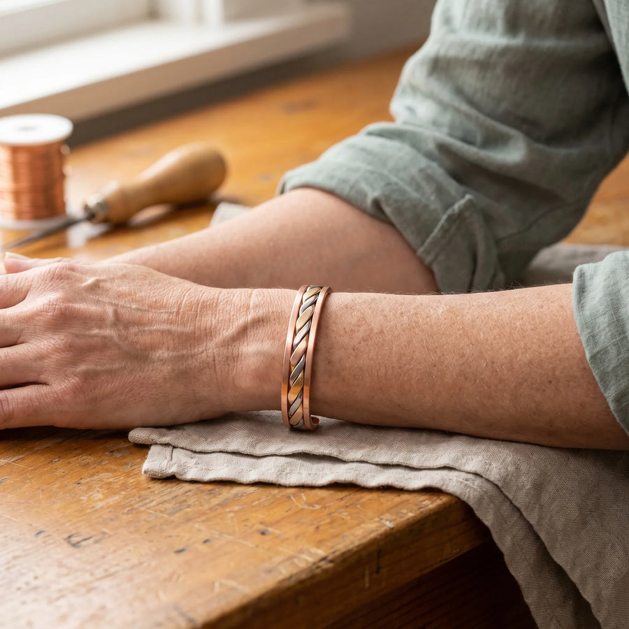 Bud Copper Bracelet