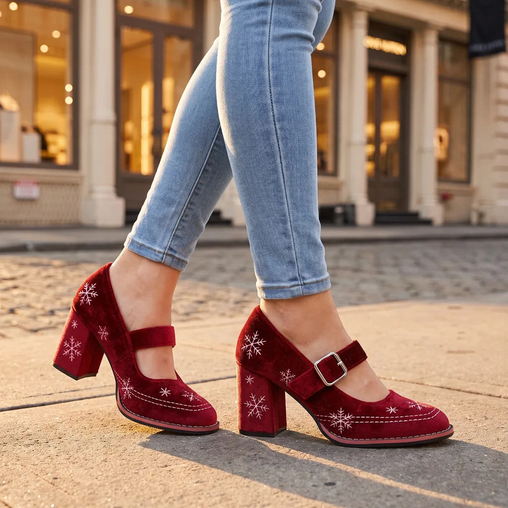 Rafaela | Comfort Mary Jane Heels