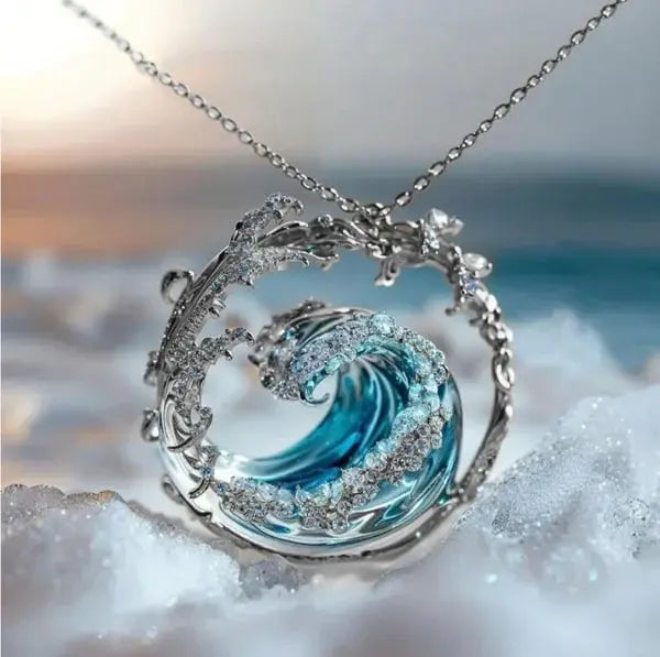 Necklace with “Ocean Promise” Pendant