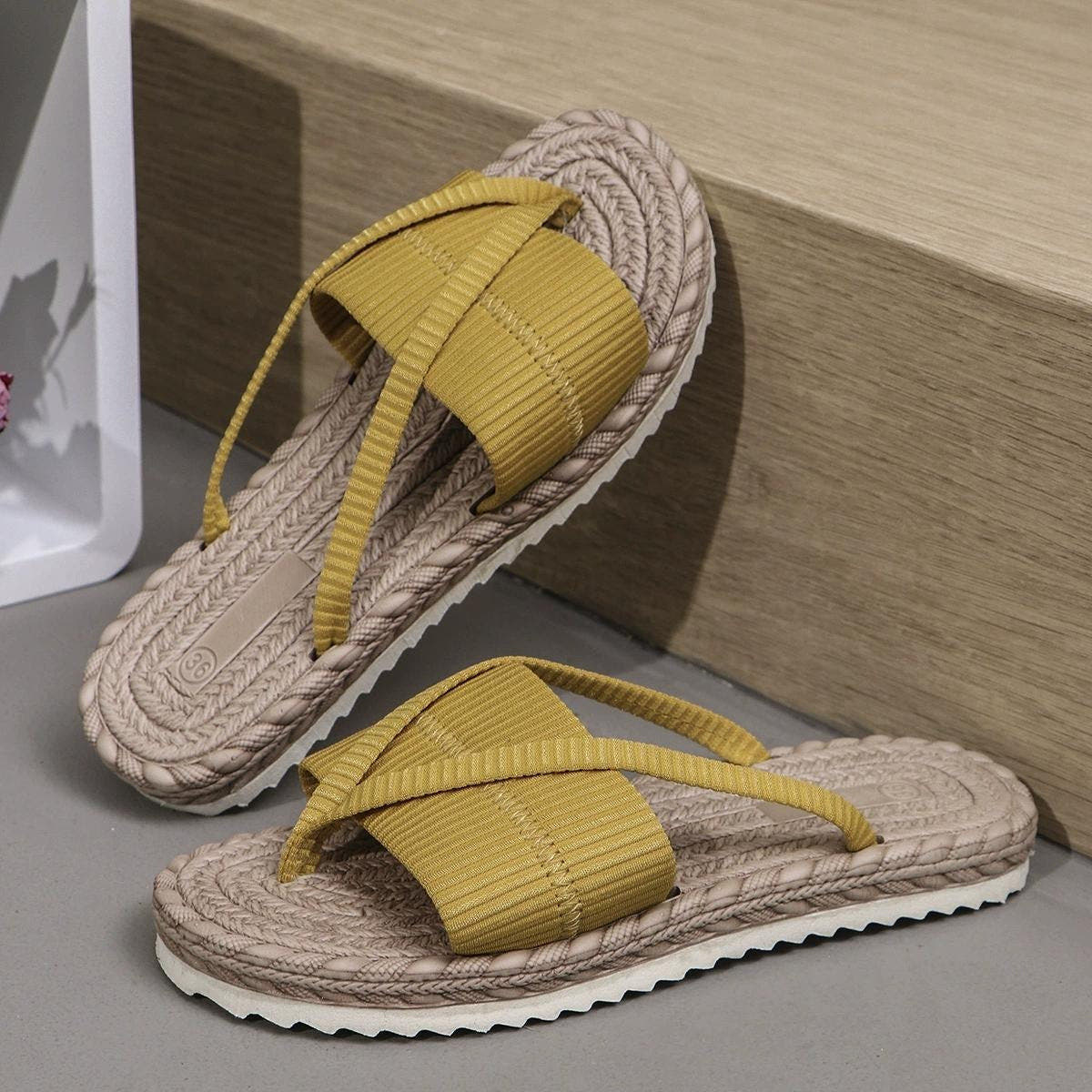 Penny | Crisscross Slip-On Sandals