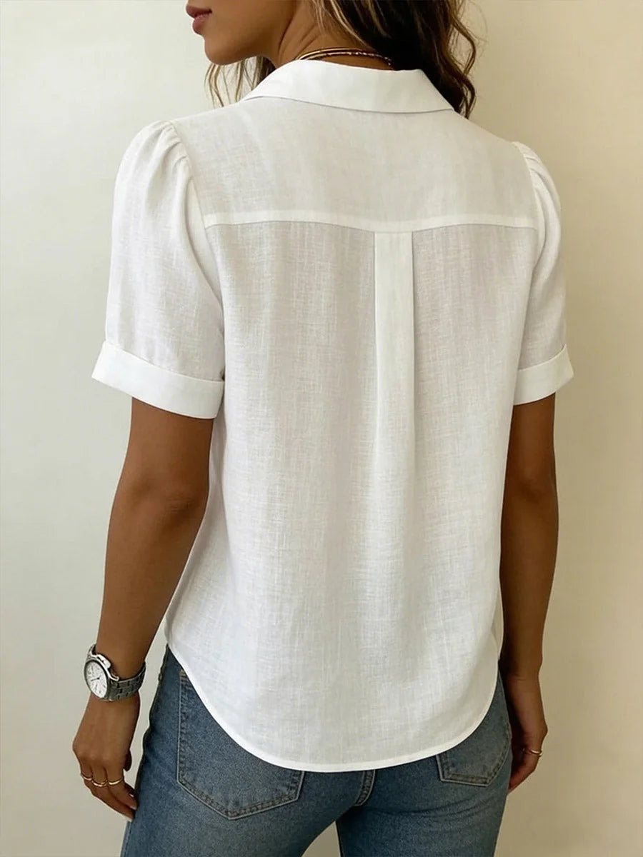 Ionea | Textured Short-Sleeve Shirt