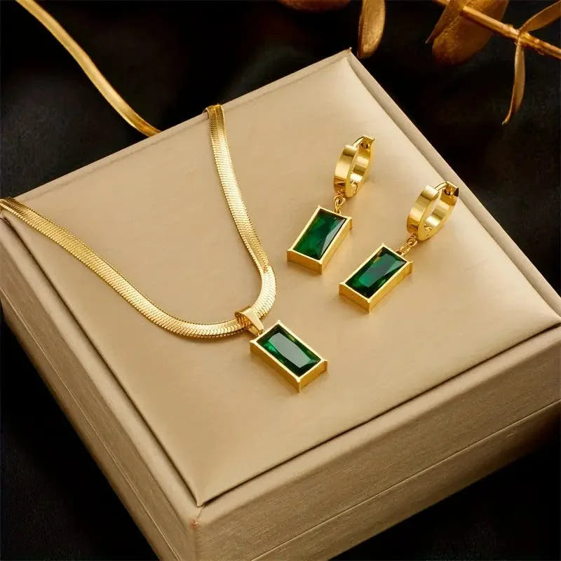 Iselotte Verdain Jewelry Set | Gold