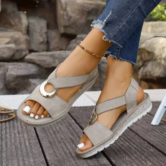 Judy | Elegant Tailored Comfort Sandals