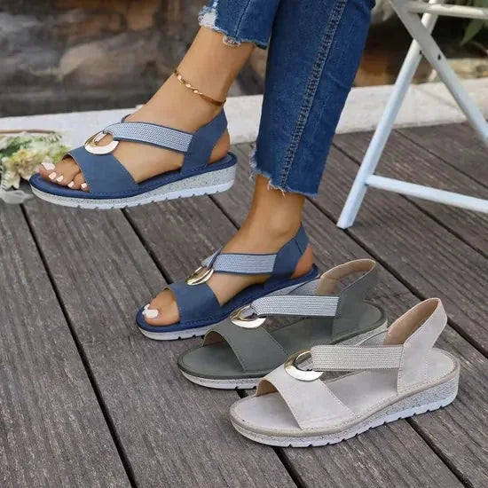 Judy | Elegant Tailored Comfort Sandals