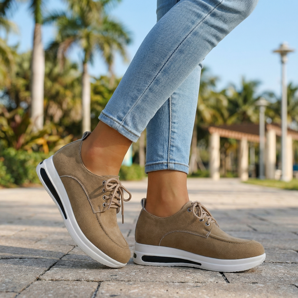Hollie | Comfort Lace-Up Loafers