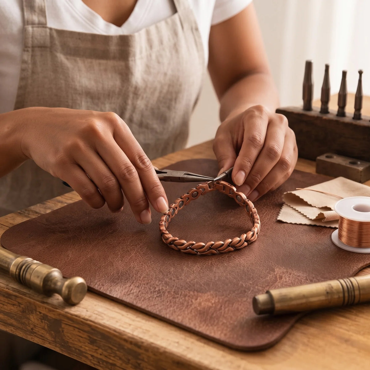Knoll Copper Anklet