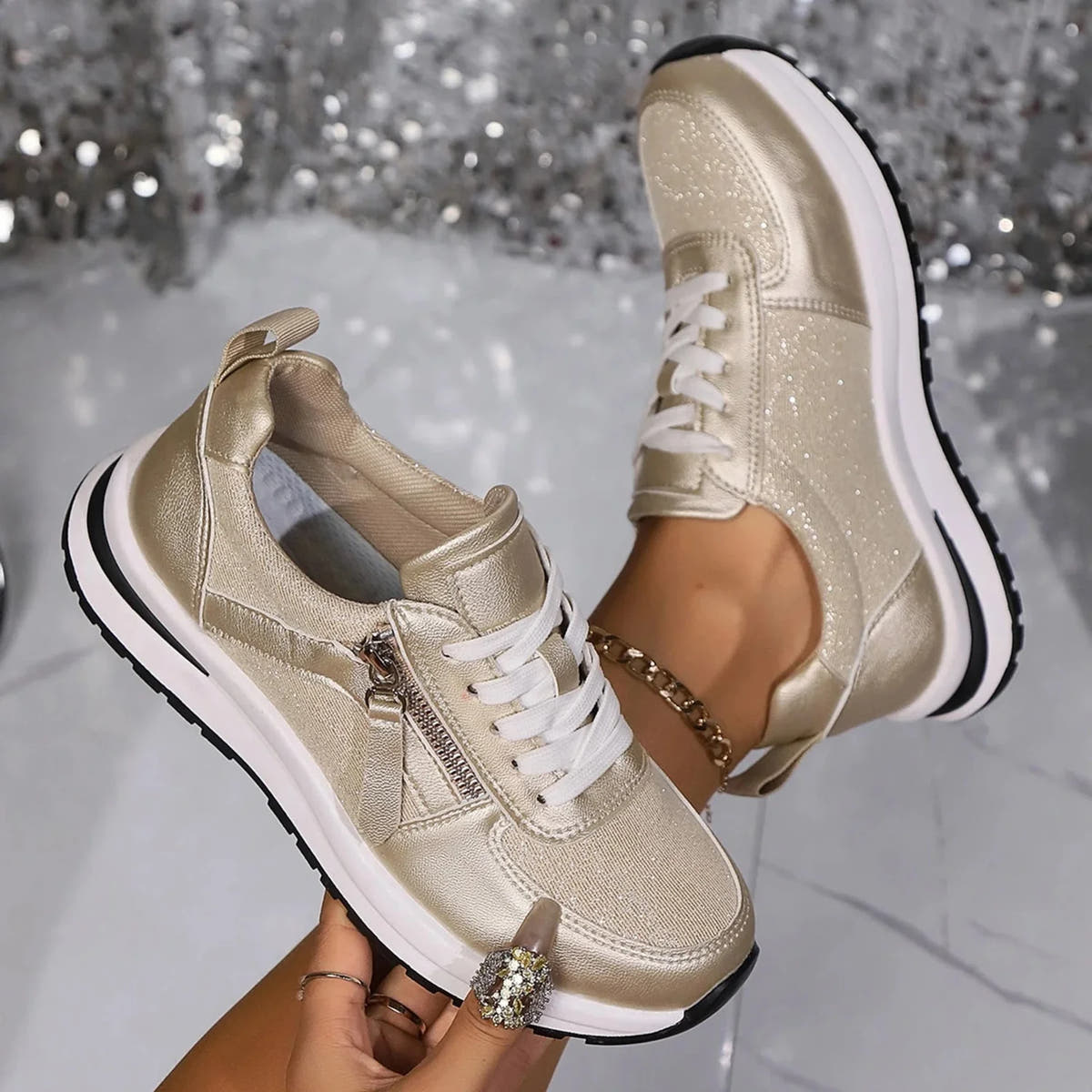 Shiny Beige