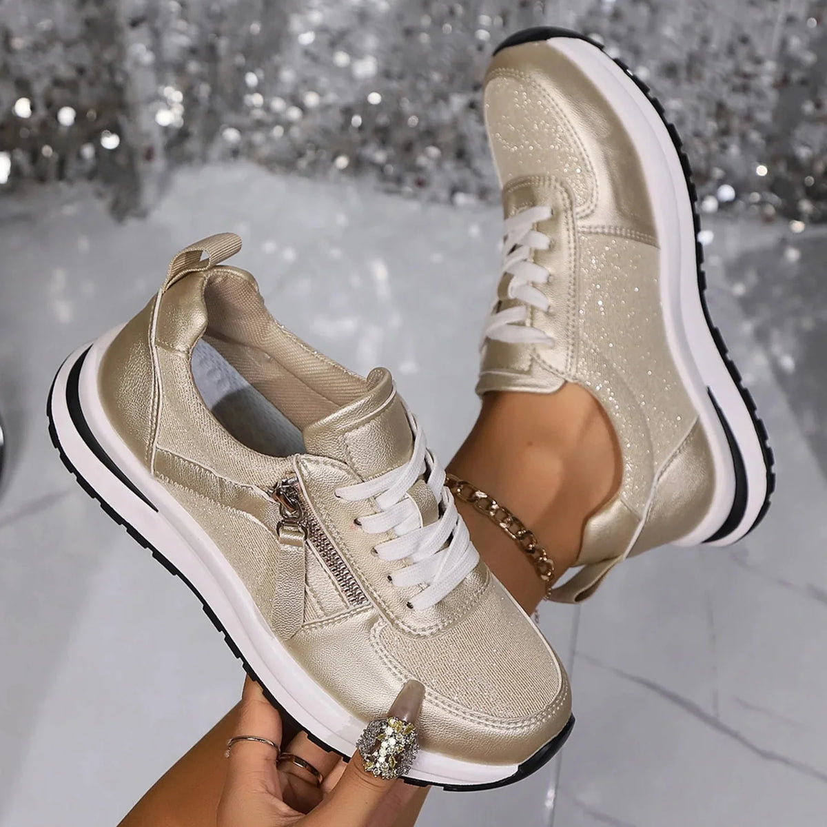 Shiny Beige