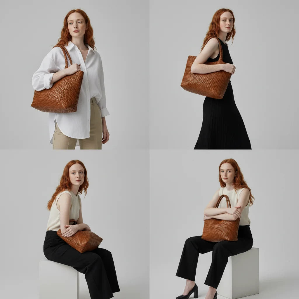 Lana's Handwoven Carry | Tote Bag