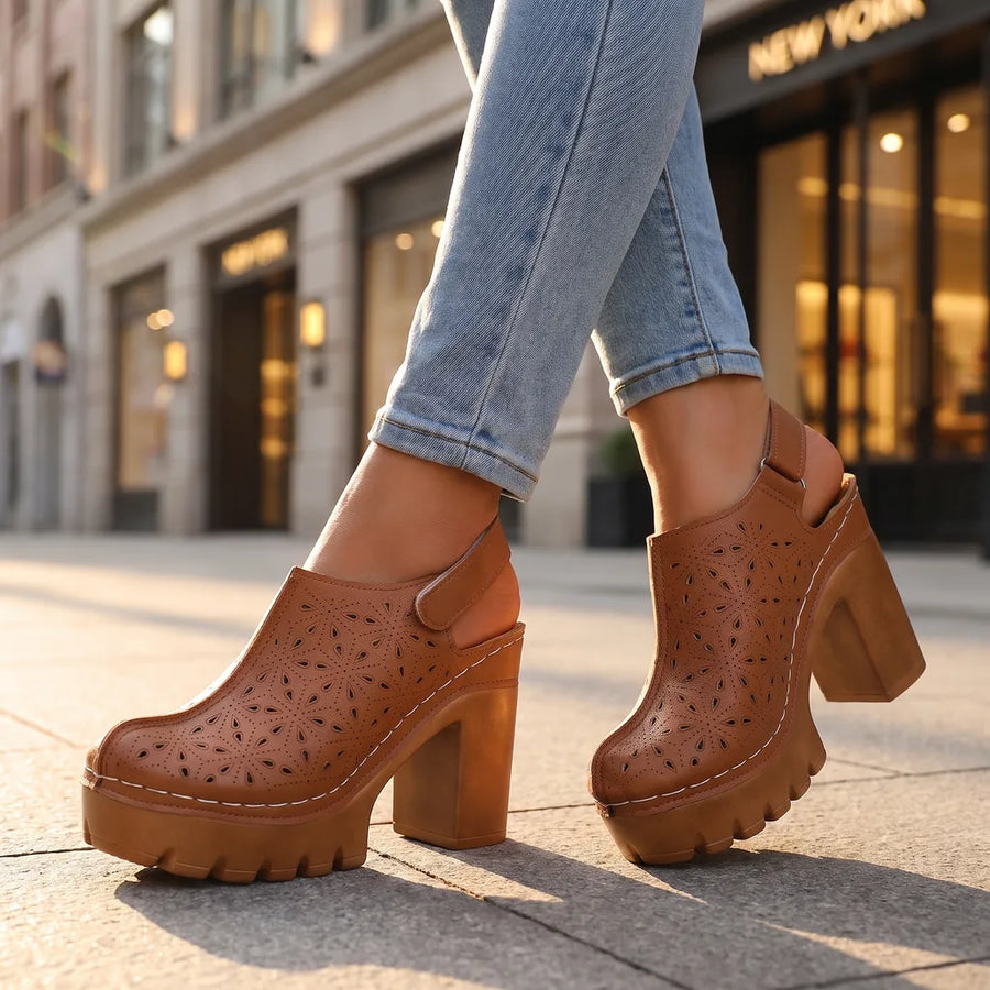 Jovanna | Comfort Clog Heels