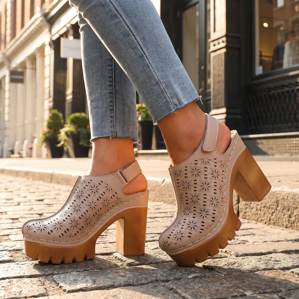 Jovanna | Comfort Clog Heels