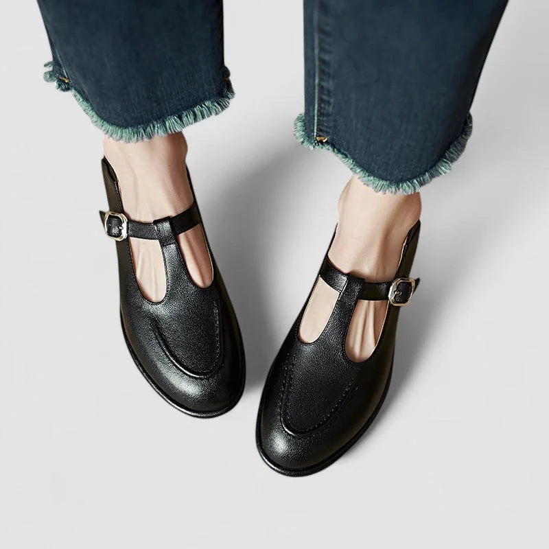 Liesel | Low Heel Mary Jane Shoes