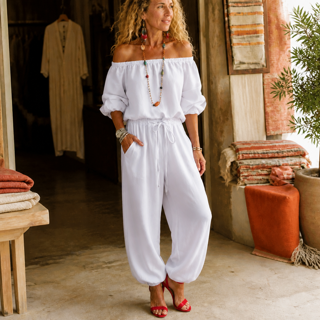 Wearbella | Off-Shoulder Jumpsuit