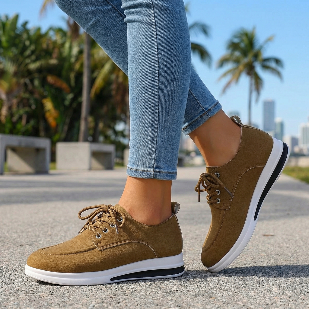 Hollie | Comfort Lace-Up Loafers