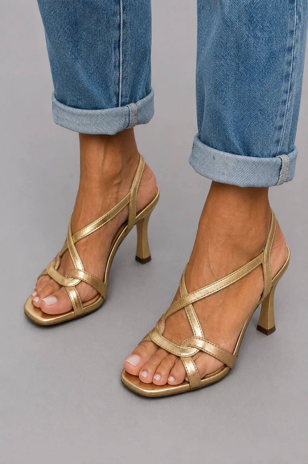 Lila | Golden Summer Sandals