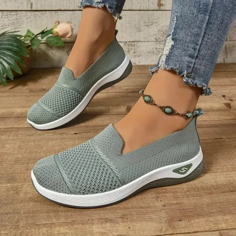Lillian | Cushioned Slip-On Sneakers