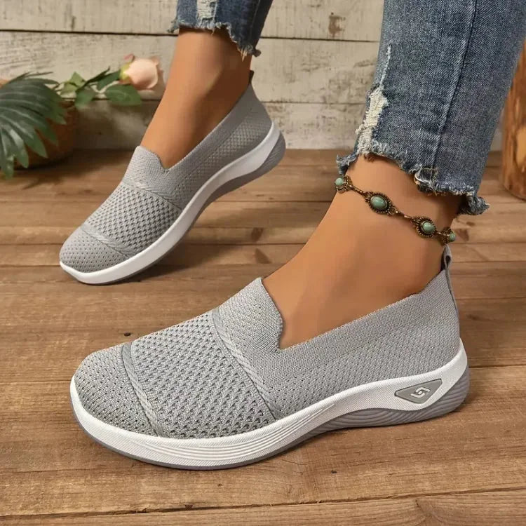 Lillian | Cushioned Slip-On Sneakers