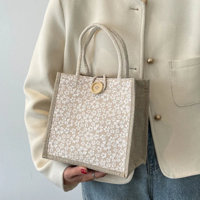 Lina | Linen Tote Bag