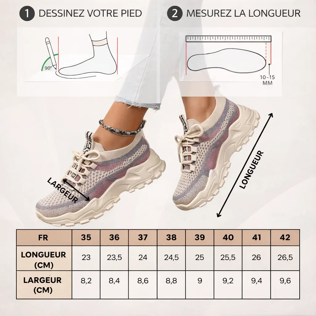 Linnea | Lightweight Everyday Sneakers