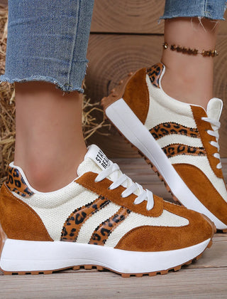 Beige Leopard Print