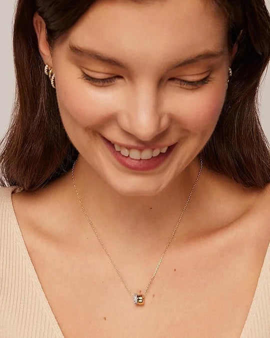 Lumi Duo Necklace | Gold