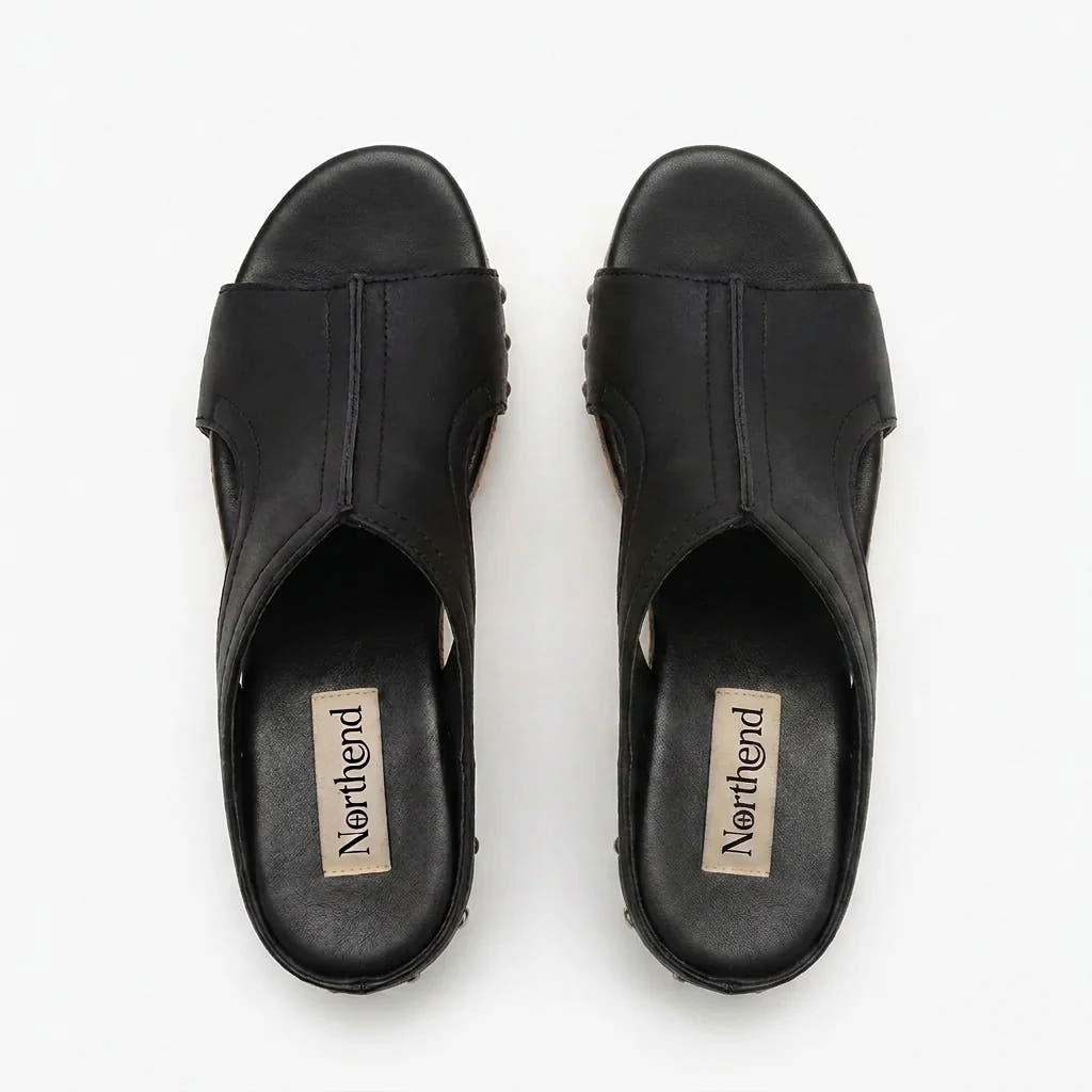 Lumi | Studded Wedge Sandals