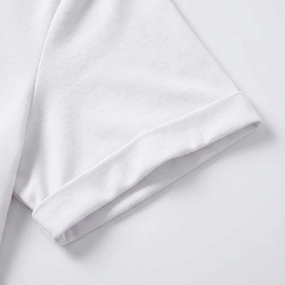 Lunavia | Soft V-Neck Tee with Rolled Cuffs