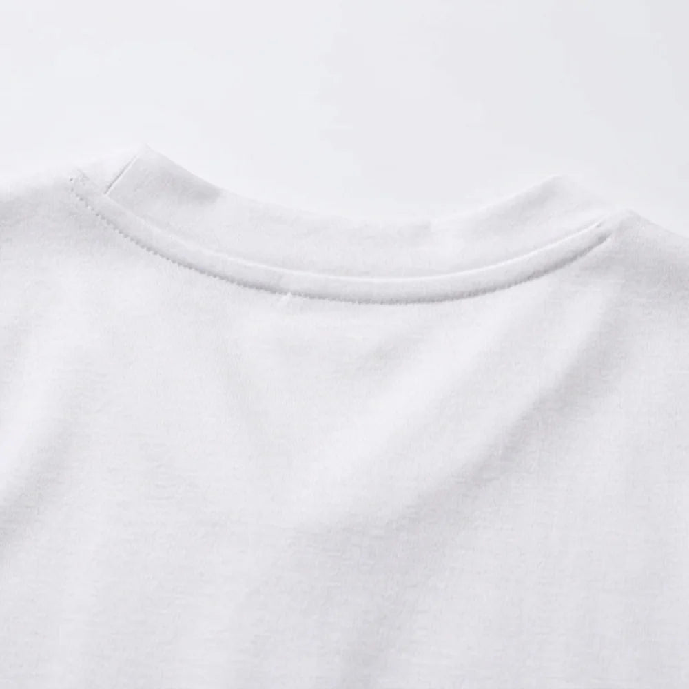 Lunavia | Soft V-Neck Tee with Rolled Cuffs