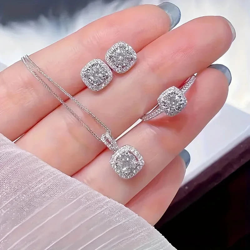 Luxury Cube Jewellery Set