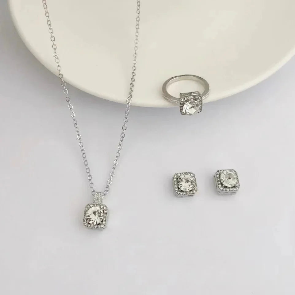 Luxury Cube Jewellery Set