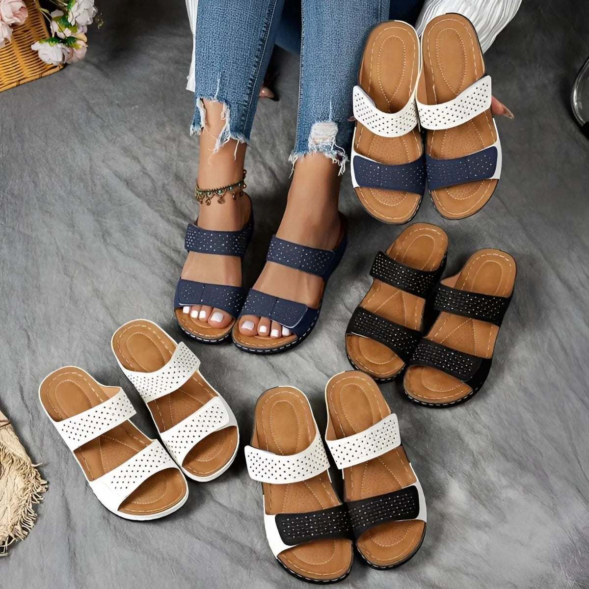 Lynn | Elegant Comfort Sandals