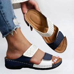 White & Blue