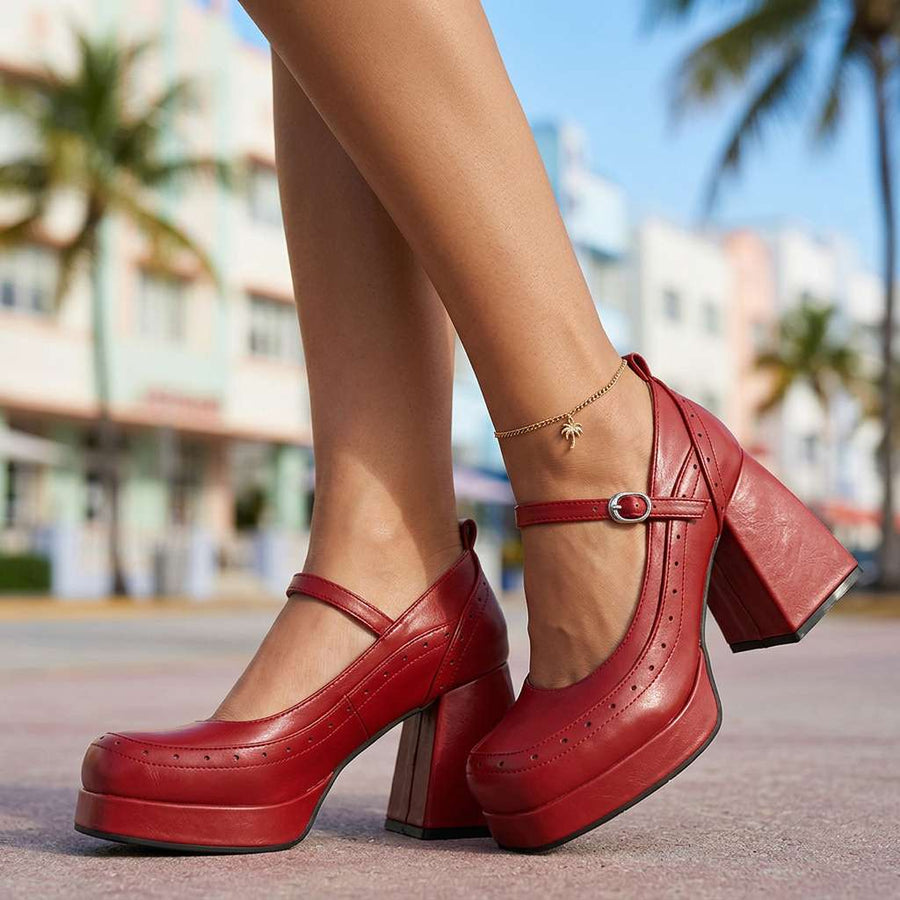Iolanthe | Comfort Block Heels