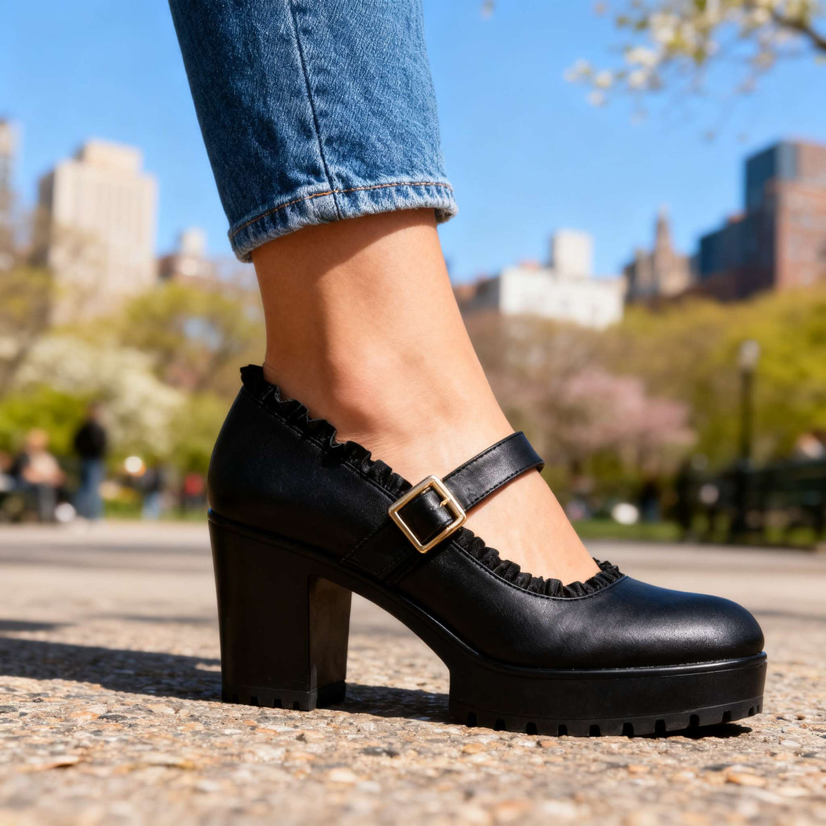 Endora | Comfort Mary Jane Heels