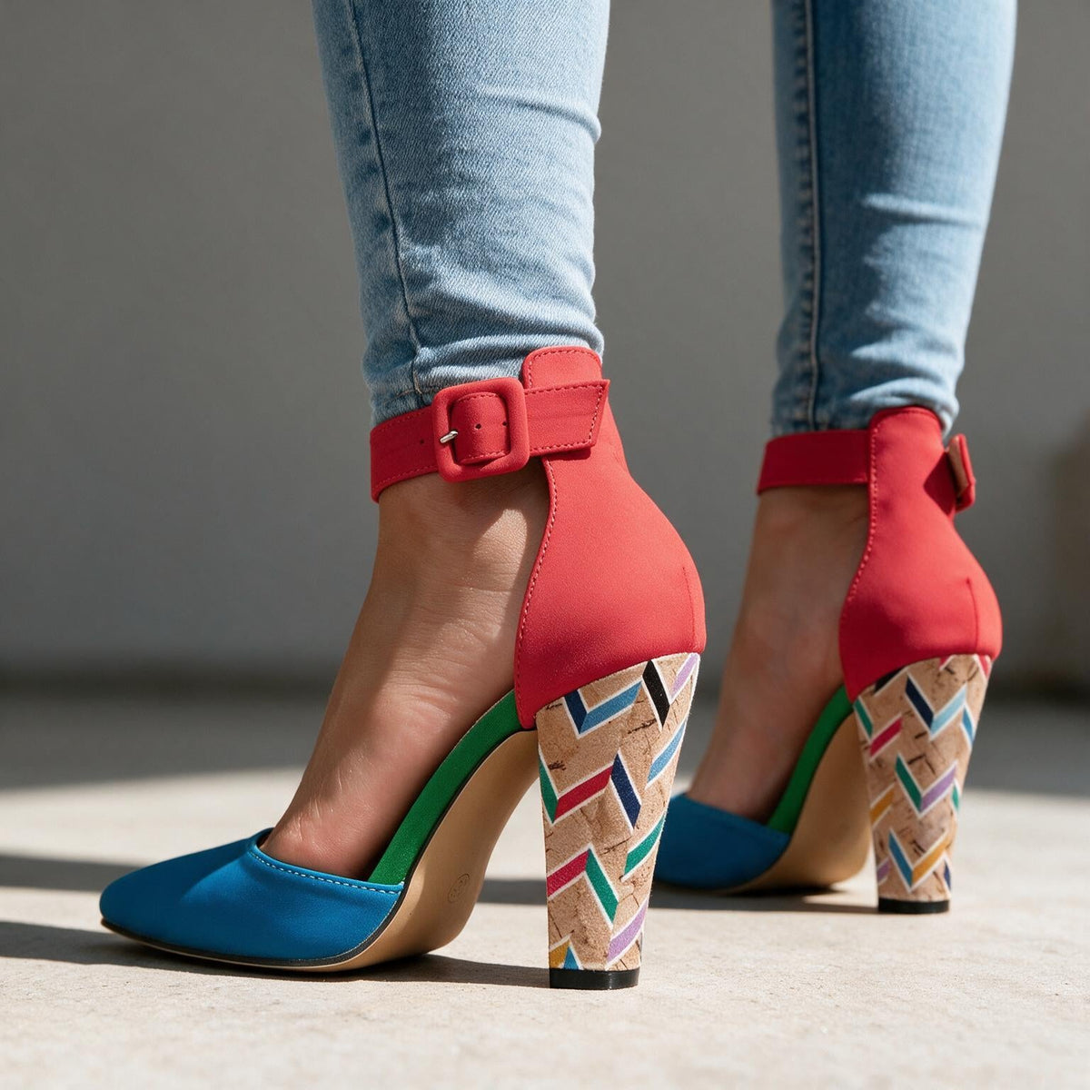 Luella | Comfort Block Heels