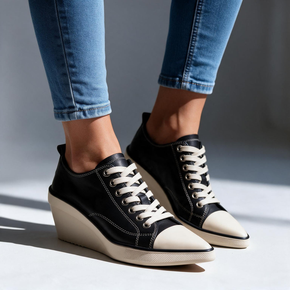Skyla | Comfort Wedge Sneakers