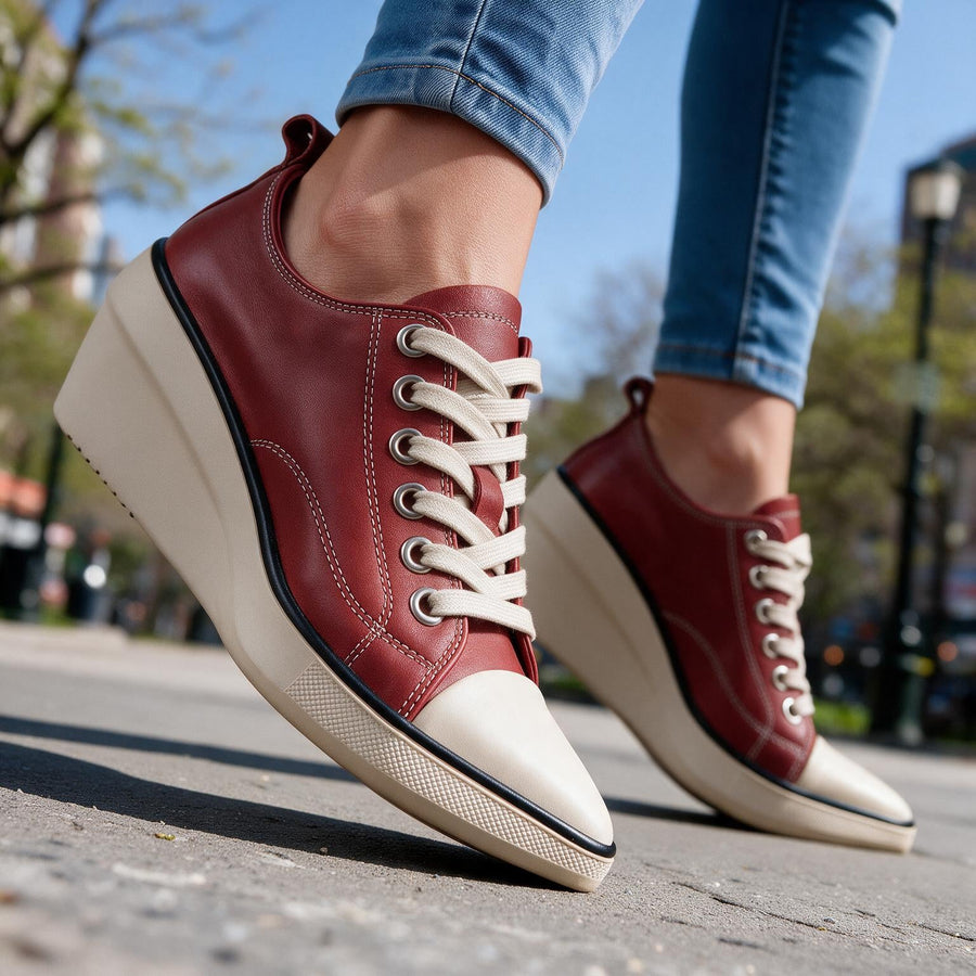 Skyla | Comfort Wedge Sneakers