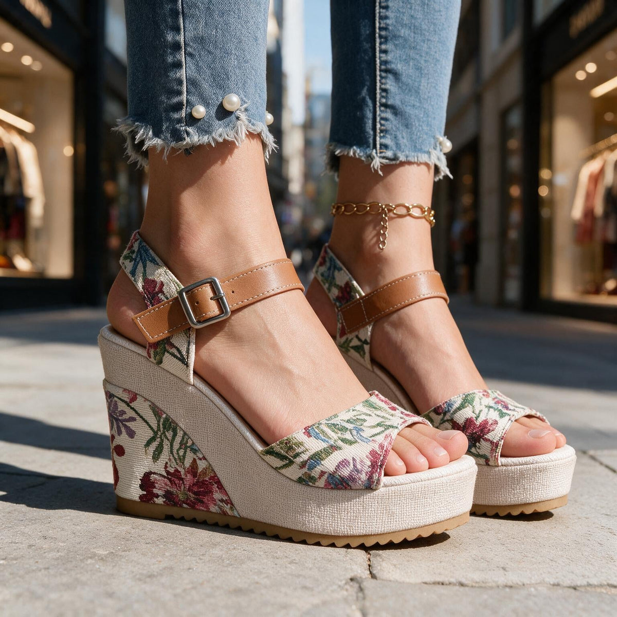 Eleni | Comfort Block Heels