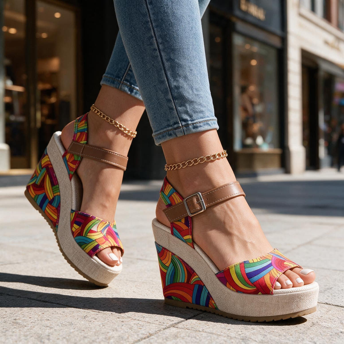 Eleni | Comfort Block Heels