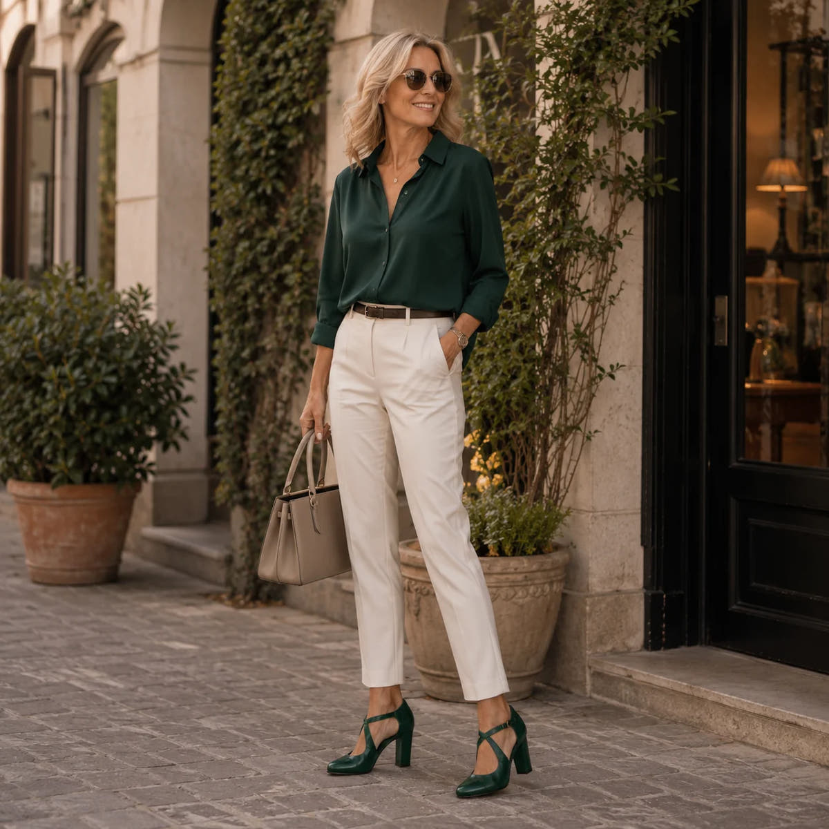 Magnolia | Strappy Comfort Block Heels