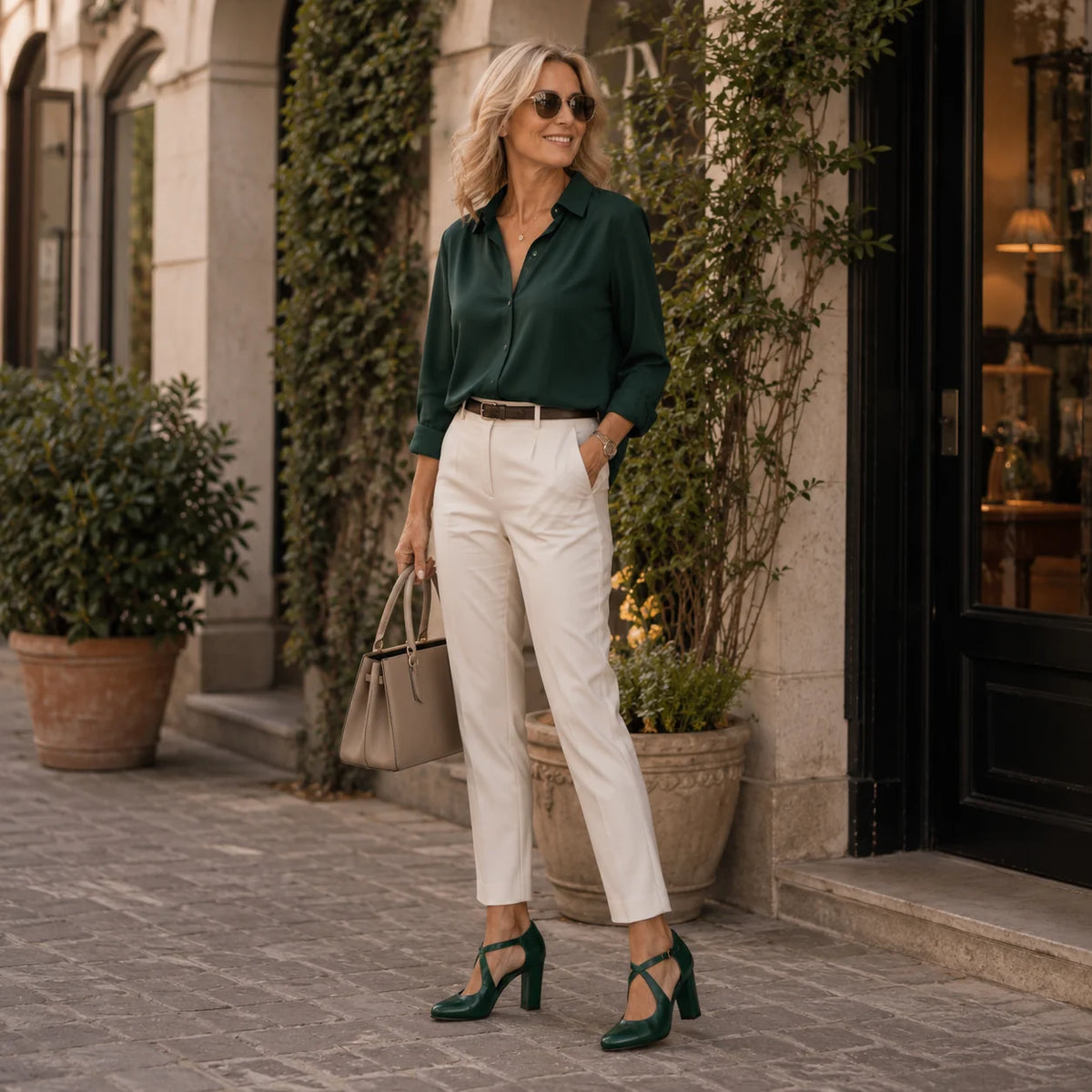 Magnolia | Strappy Comfort Block Heels