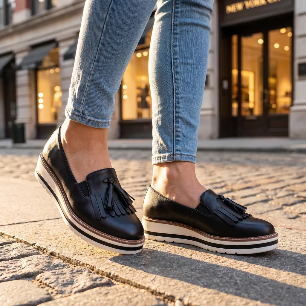 Christiane | Comfort Platform Loafers